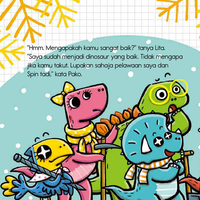 Set 1 Siri Dani Dino dan Rakan-rakan Buku Tabiat Baik