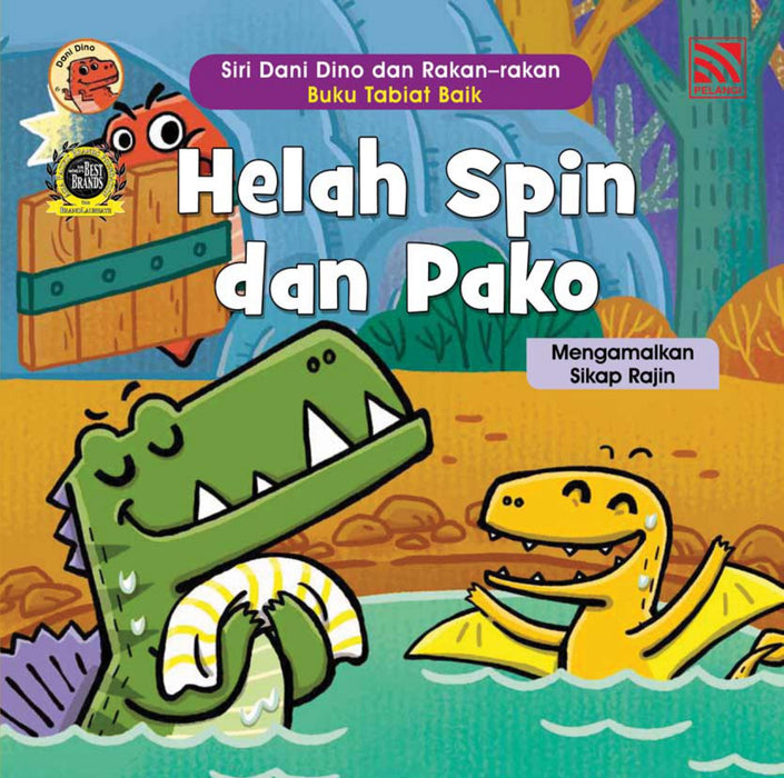 Set 1 Siri Dani Dino dan Rakan-rakan Buku Tabiat Baik