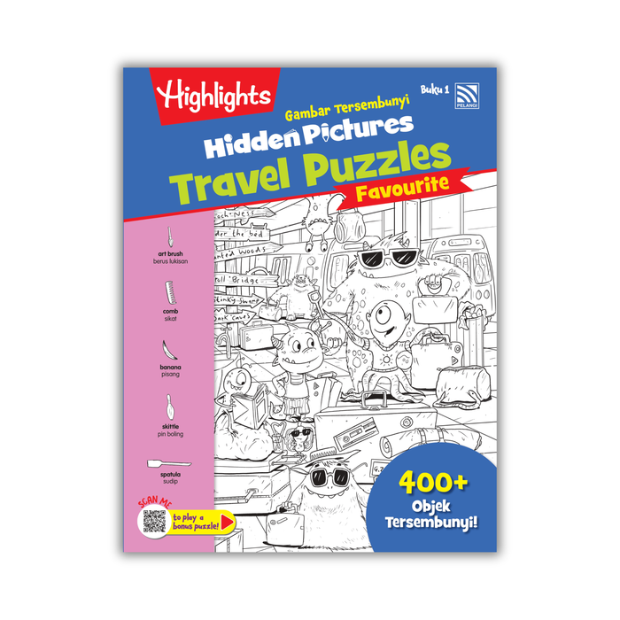 Highlights Hidden Pictures Gambar Tersembunyi Favourite Travel Puzzles