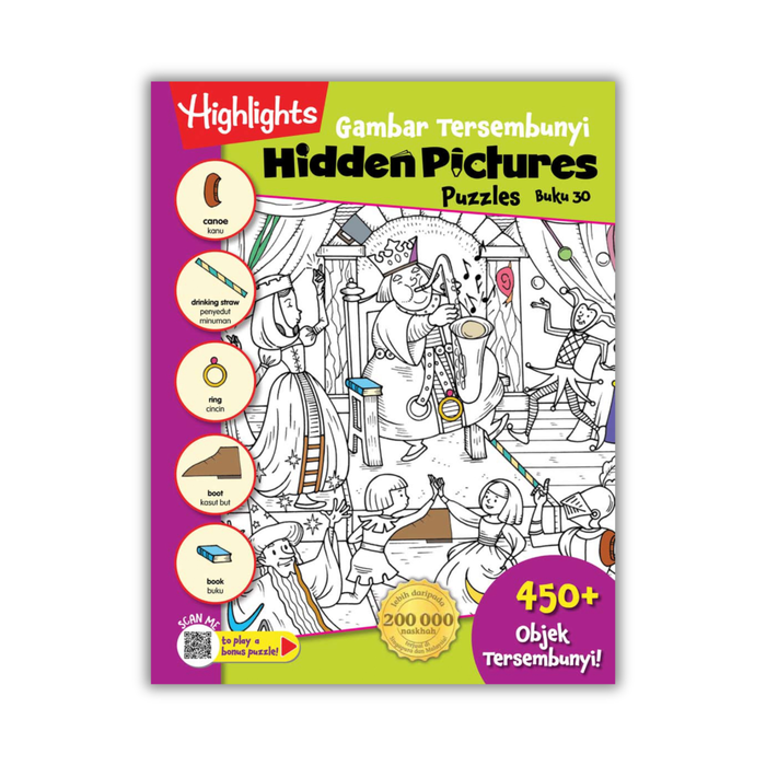 Highlights Hidden Pictures Gambar Tersembunyi Puzzles Volume 30 to 32
