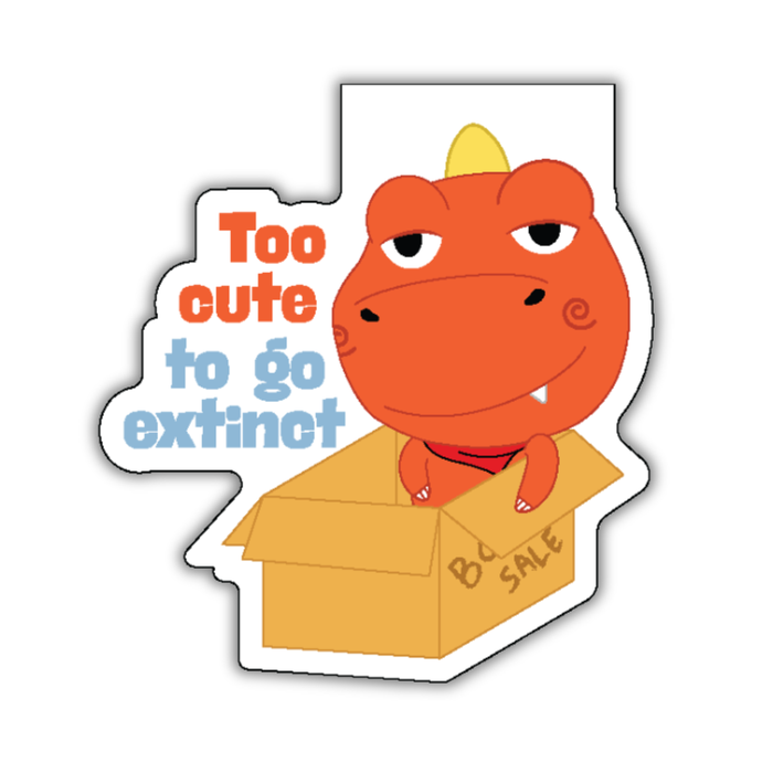 Jingga Magnetic Bookmark