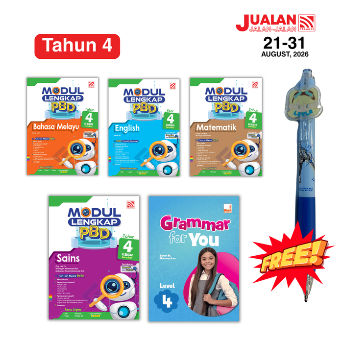 JJJP 2026- Set Modul Lengkap Grammar