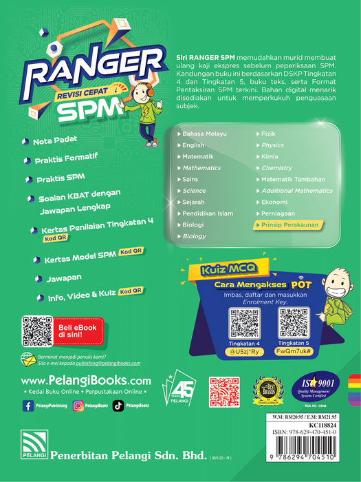 RANGER SPM 2024 PRINSIP PERAKAUNAN