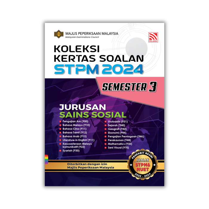 Koleksi Kertas Soalan STPM 2024 Jurusan Sains Sosial
