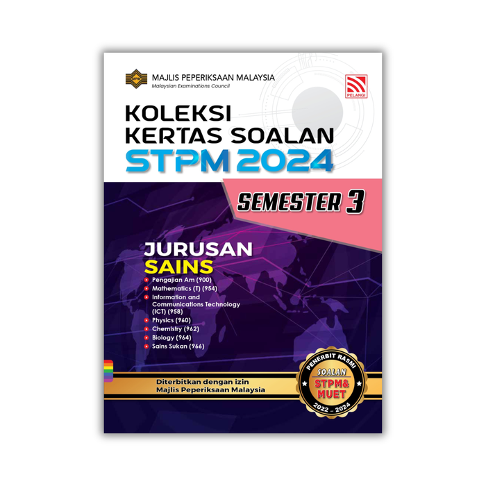 Koleksi Kertas Soalan STPM 2024 Jurusan Sains