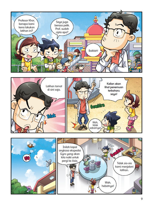 Komik Pendidikan Britannica - Asia