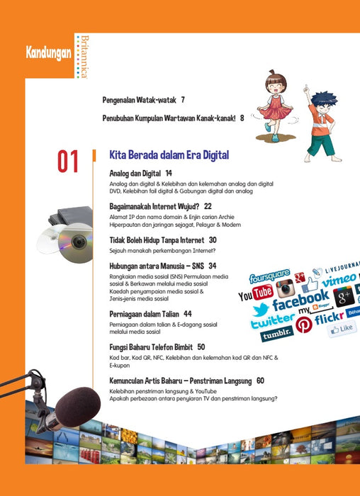 Komik Pendidikan Britannica - Internet dan Masyarakat Bermaklumat