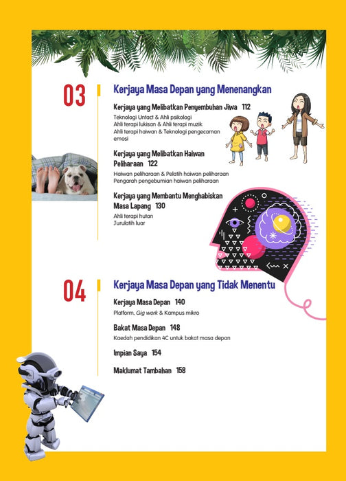 Komik Pendidikan Britannica - Kerjaya Masa Depan