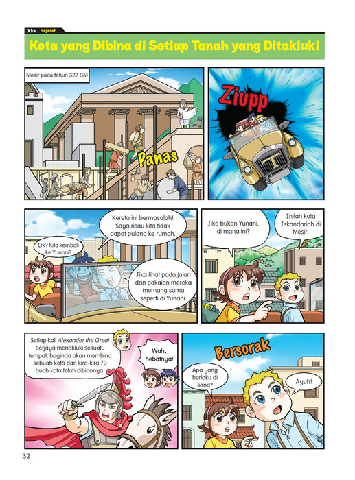 Komik Pendidikan Britannica - Peristiwa Bersejarah