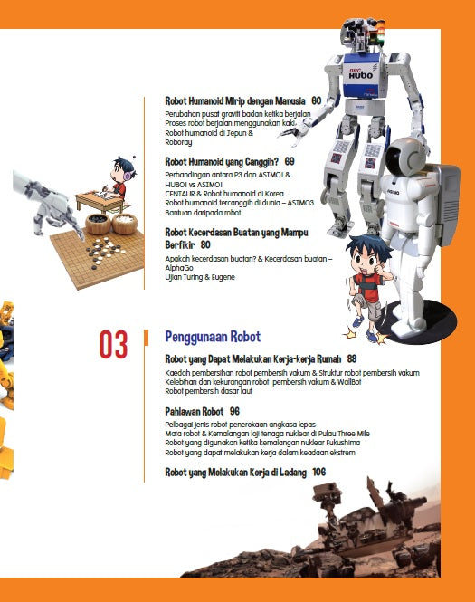 Komik Pendidikan Britannica - Robot