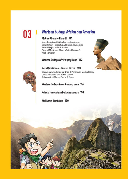 Komik Pendidikan Britannica - Warisan Dunia