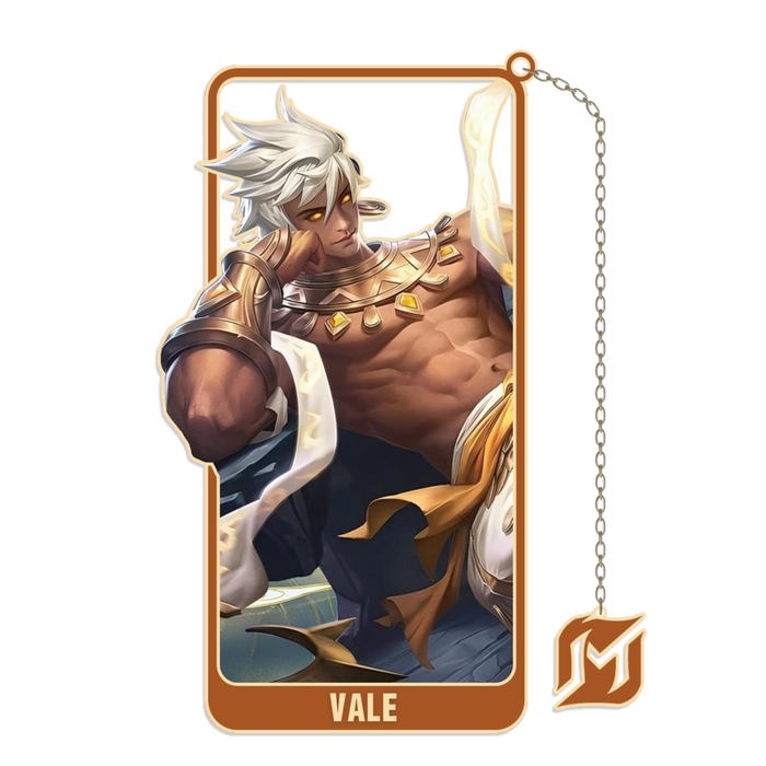 MLBB Metal Bookmark