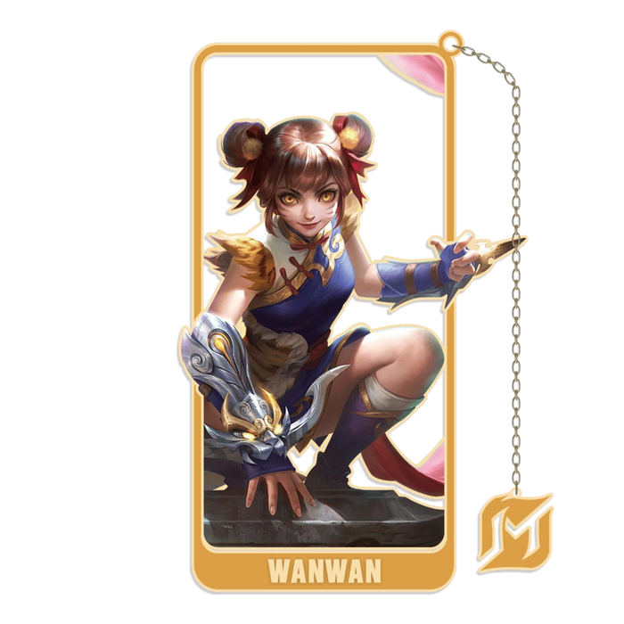 MLBB Metal Bookmark