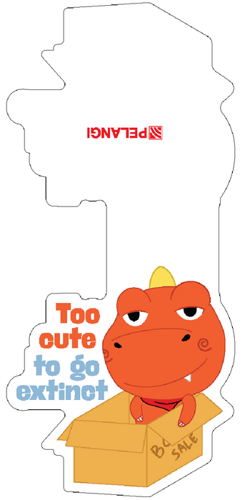 Jingga Magnetic Bookmark