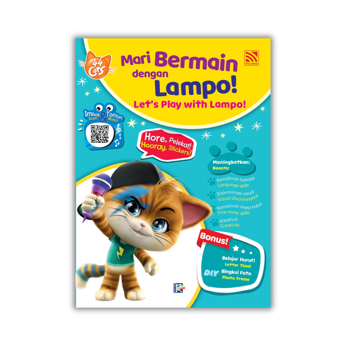 Mari Bermain! Let's Play! Hooray, Stickers!