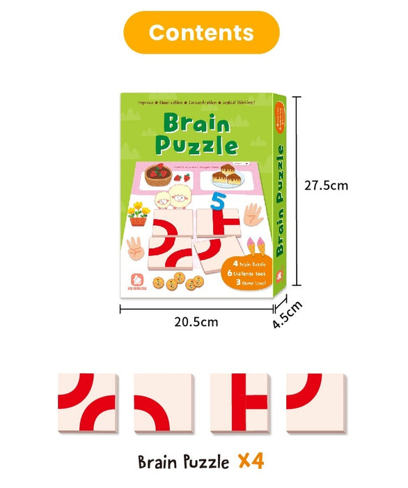 iQ HOUSE Brain Puzzle
