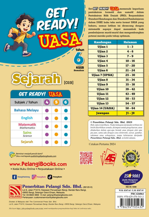 Get Ready! UASA KSSR 2024 Sejarah Tahun 6