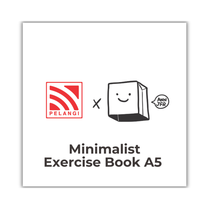 Ann Jaafar Collection Minimalist Exercise Book A5