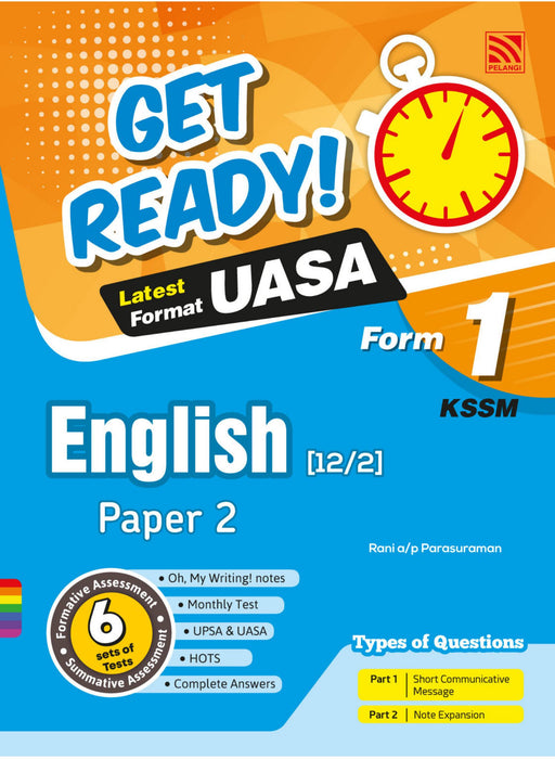 Get Ready! UASA KSSM 2024 Tingkatan 1 /Form 1