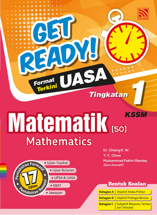 Get Ready! UASA KSSM 2024 Tingkatan 1 /Form 1