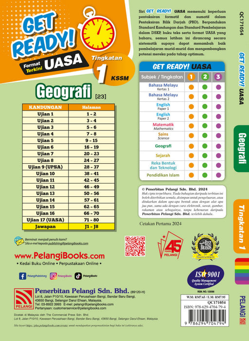 Get Ready! UASA 2024 Geografi Tingkatan 1