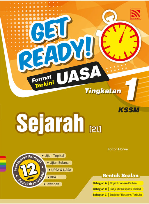 Get Ready! UASA KSSM 2024 Tingkatan 1 /Form 1