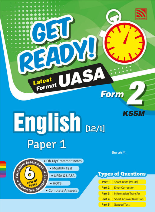 Get Ready! UASA KSSM 2024 Tingkatan 2 /Form 2