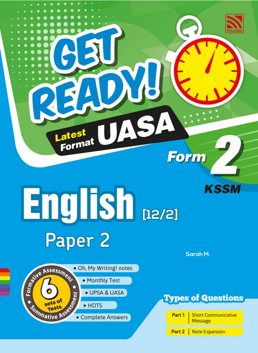 Get Ready! UASA KSSM 2024 Tingkatan 2 /Form 2