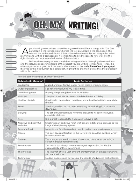 Get Ready! UASA 2024 English Paper 2 Form 3