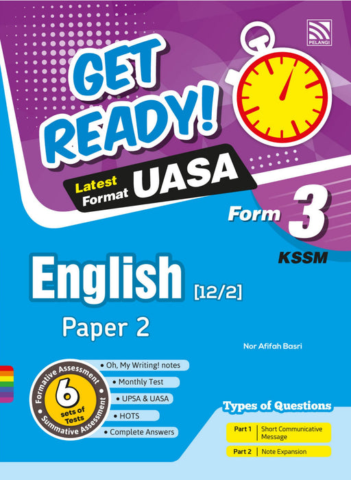 Get Ready! UASA 2024 English Paper 2 Form 3