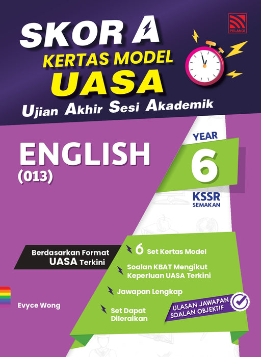 Skor A Kertas Model UASA KSSR 2024 Tahun 6 / Year 6