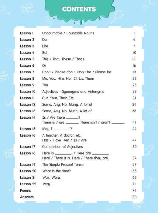 Exploring Grammar Step by Step