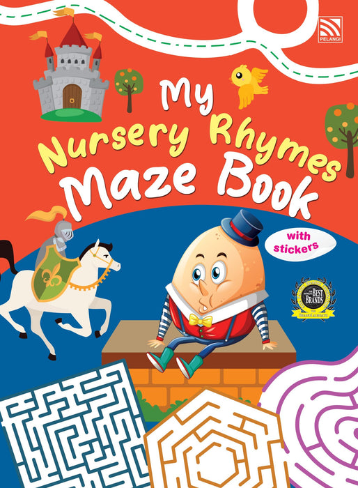 Maze Book with Stickers