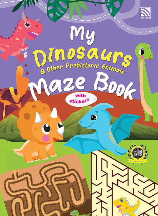Maze Book with Stickers