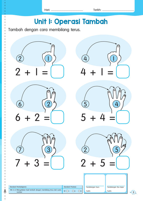 Aktiviti Didik Riang Matematik Awal 6 Tahun Buku 2