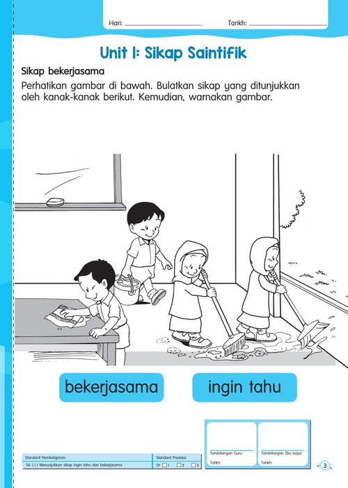 Aktiviti Didik Riang Sains Awal 4 dan 5 Tahun Buku 2