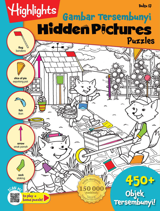 Highlights Hidden Pictures Gambar Tersembunyi Puzzles Volume 17 to 19