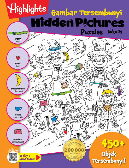 Highlights Hidden Pictures Gambar Tersembunyi Puzzles Volume 20 to 29