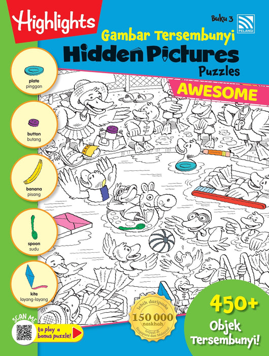 Highlights Hidden Pictures Gambar Tersembunyi Awesome