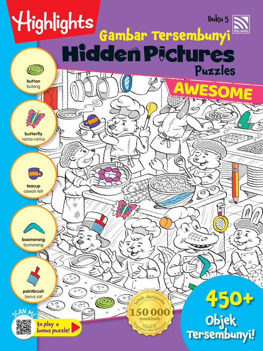 Highlights Hidden Pictures Gambar Tersembunyi Awesome