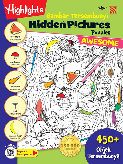 Highlights Hidden Pictures Gambar Tersembunyi Awesome