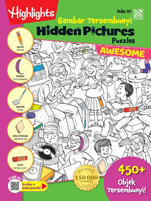 Highlights Hidden Pictures Gambar Tersembunyi Awesome