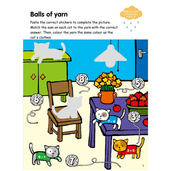 My First Maths Sticker