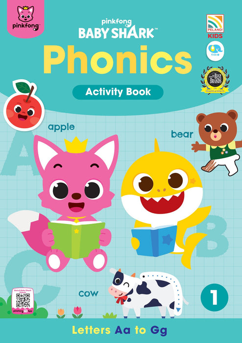 Baby Shark Phonics Activity Book