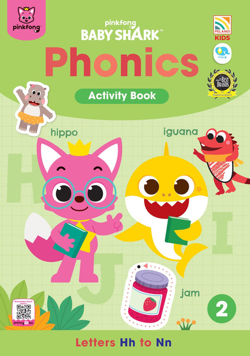 Baby Shark Phonics Activity Book