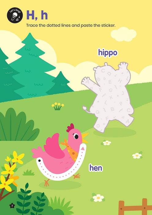 Baby Shark Phonics Activity Book