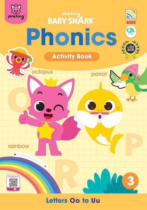 Baby Shark Phonics Activity Book