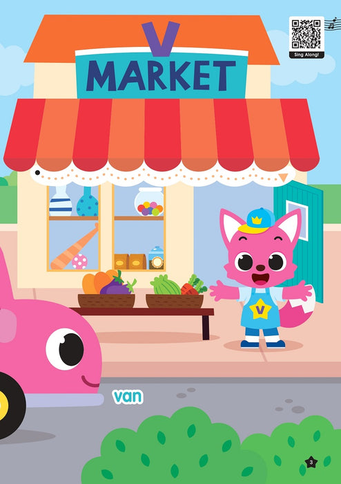 Baby Shark Phonics Activity Book