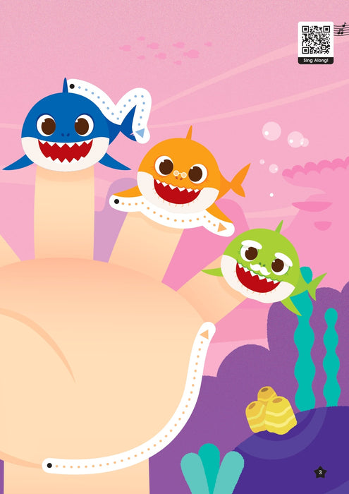 Baby Shark First Words Activity Book