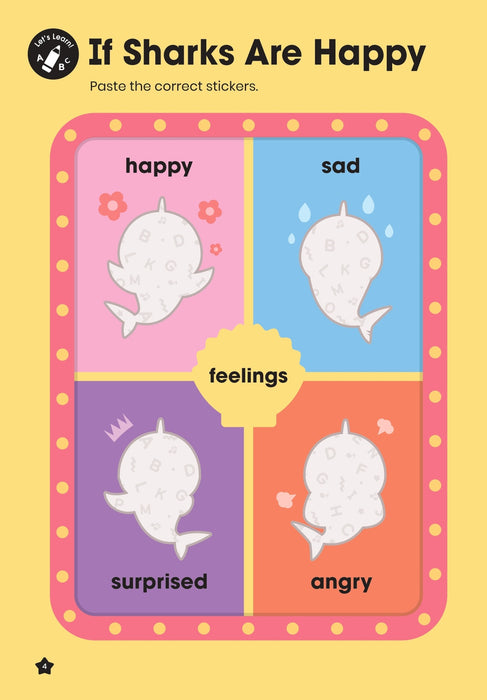 Baby Shark First Words Activity Book